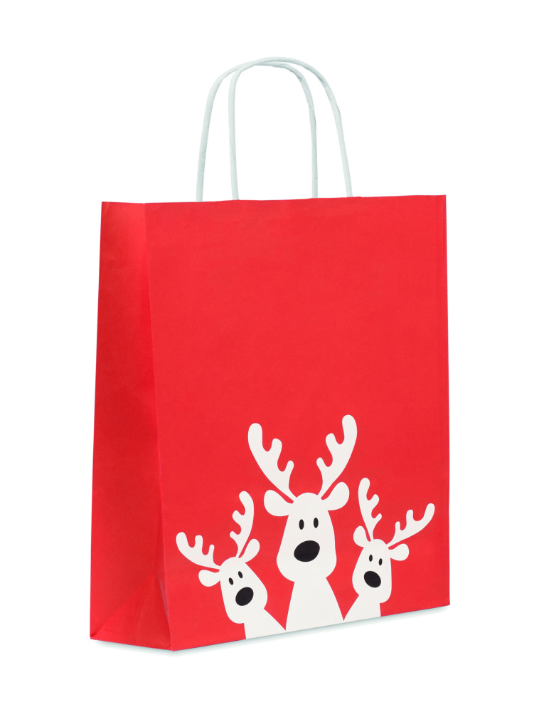 Логотрейд pекламные подарки картинка: Gift paper bag medium