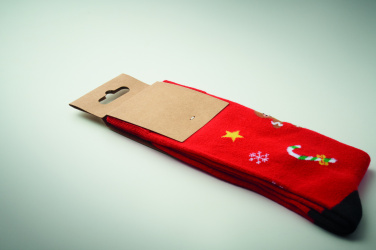 Лого трейд pекламные подарки фото: Pair of Christmas socks L