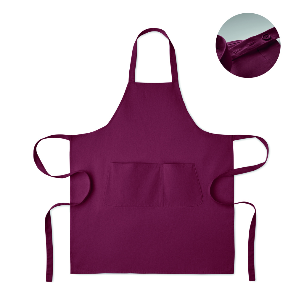 Логотрейд pекламные продукты картинка: Organic cotton apron 240 gr/m²
