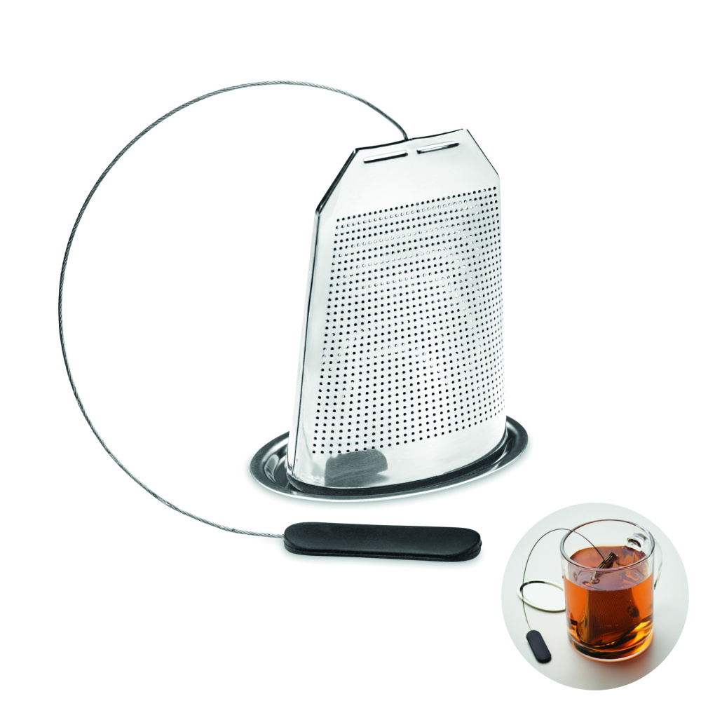 Логотрейд pекламные подарки картинка: Tea infuser in stainless steel