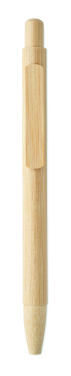 Логотрейд бизнес-подарки картинка: Bamboo automatic ball pen