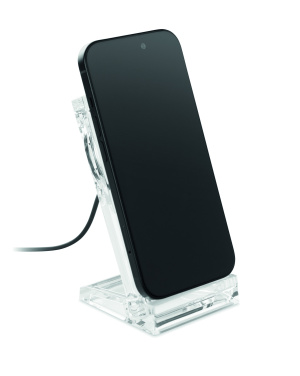 Логотрейд pекламные подарки картинка: Acrylic wireless charger 15W