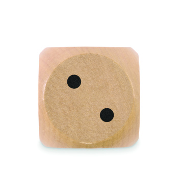 Лого трейд pекламные cувениры фото: Schima wooden dice 5cm dia