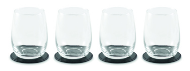 Лого трейд pекламные продукты фото: Set of 4 PU coasters