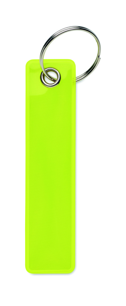Лого трейд pекламные подарки фото: Reflective key ring in PVC