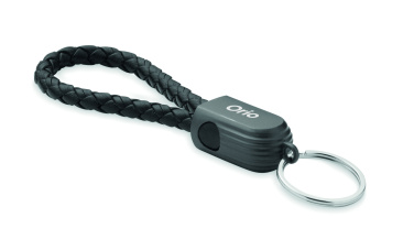 Логотрейд pекламные cувениры картинка: Key ring loop cable type-C
