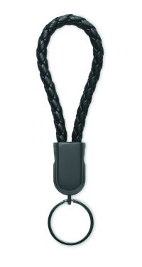 Логотрейд pекламные cувениры картинка: Key ring loop cable type-C