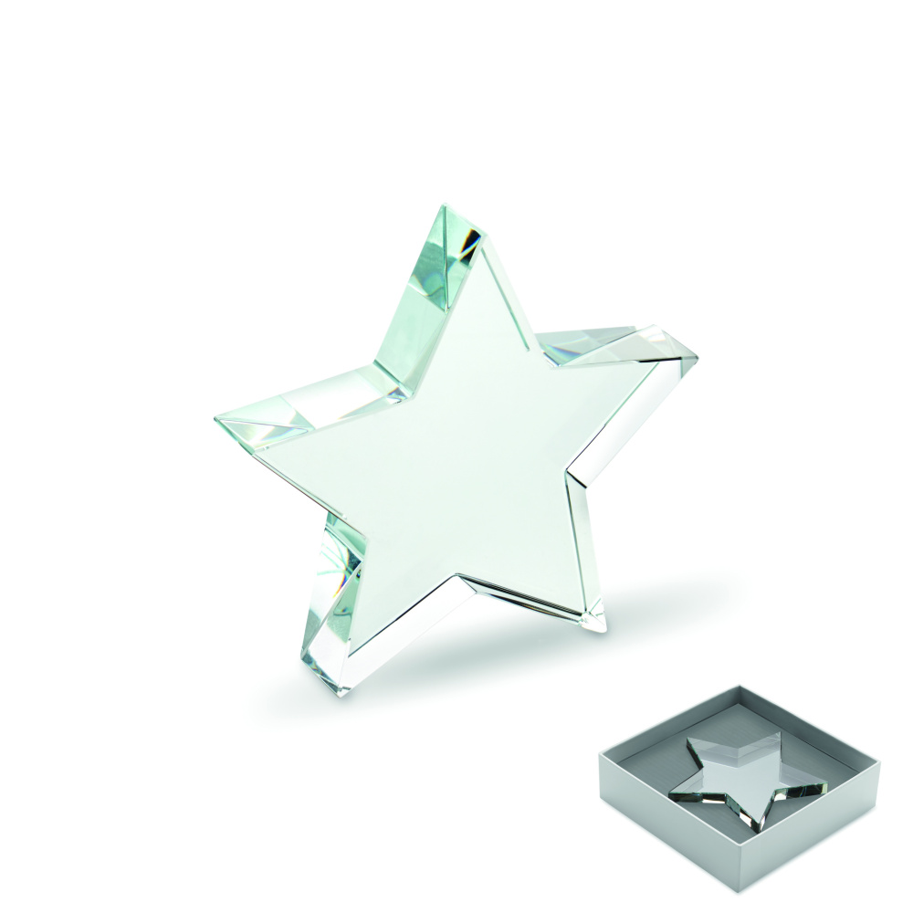Логотрейд pекламные подарки картинка: Glass star award