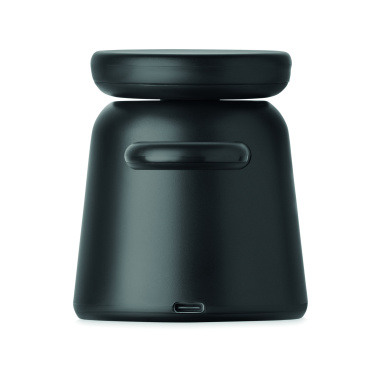 Лого трейд бизнес-подарки фото: 3 in 1 wireless charger 15W