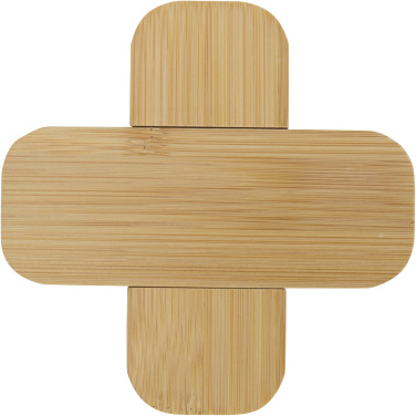 Логотрейд pекламные cувениры картинка: Croc бамбуковая подставка - маленькая