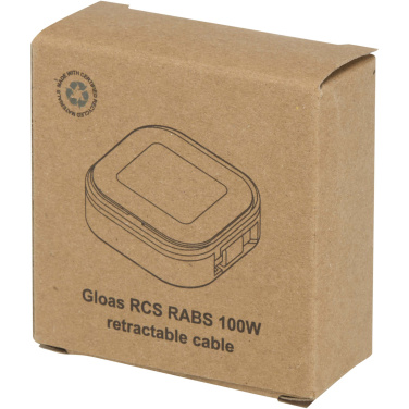 Логотрейд pекламные продукты картинка: Gloas 5-в-1 переработанный выдвижной кабель для синхронизации данных и быстрой зарядки 100 Вт с набором инструментов для смартфона