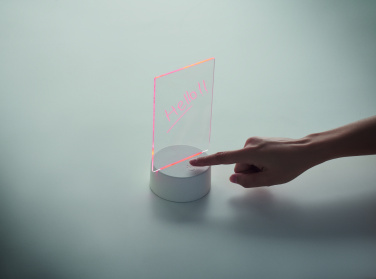 Логотрейд pекламные подарки картинка: Light-up LED memo board