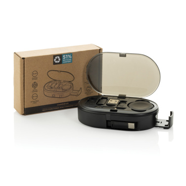 Лого трейд pекламные подарки фото: Многофункциональный зарядный комплект Chargevix RCS rplastic мощностью 60 Вт.