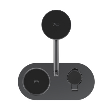 Лого трейд pекламные подарки фото: Беспроводное магнитное зарядное устройство для стола Quantum RCS сверхбыстрой мощности 25 Вт