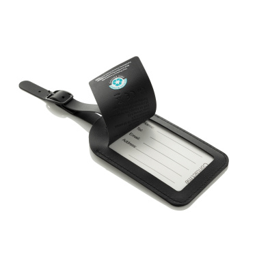 Лого трейд pекламные cувениры фото: Багажная бирка Globefind Dual RCS с функцией определения местоположения по всему миру.