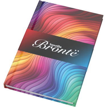 Лого трейд pекламные продукты фото: Novella Brontë блокнот формата А5 в глянцевой, твердой обложке