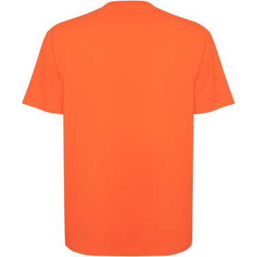 Логотрейд pекламные cувениры картинка: Унисекс-футболка Bull свободного кроя из переработанных материалов с коротким рукавом