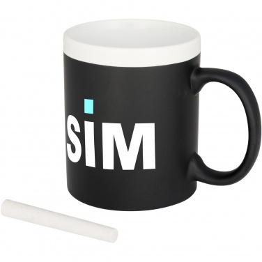 Logotrade reklamprodukter bild: Chalk-write mugg med krita
