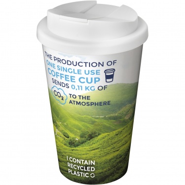 Logotrade presentreklam bild: Brite-Americano® 350 ml mugg med spillsäkert lock