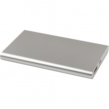 Logotrade profilreklam bild: Pep 4 000 mAh Type C-powerbank av återvunnen aluminium 