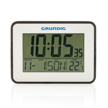 Logotrade kampanjprodukter bild: Grundig väderstation, alarm och kalender