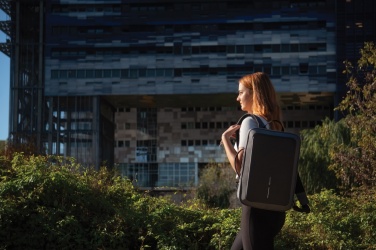 Logotrade profilprodukter bild: Bobby Bizz 2.0 stöldskyddad ryggsäck & laptopväska