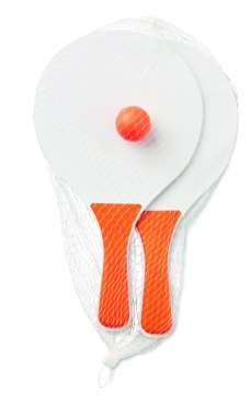Logotrade presentreklam bild: Litet strandtennis set