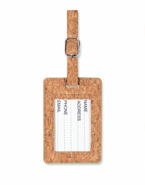 Logotrade kampanjprodukter bild: Bagagebricka i kork