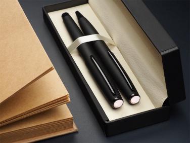 Logotrade kampanjprodukter bild: Opal sten Pen set 1286036