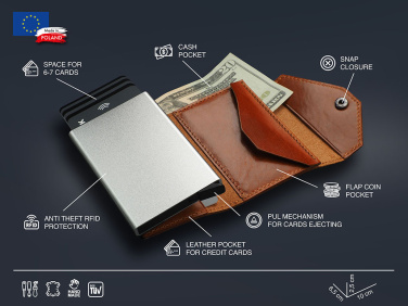 Logotrade kampanjprodukter bild: RFID-plånbok 1931141