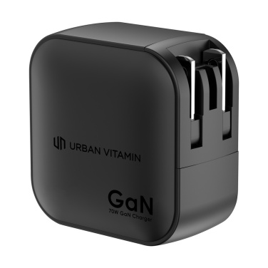 Logotrade profilprodukter bild: Urban Vitamin Santa Cruz RCS rplast 70W GAN-laddare