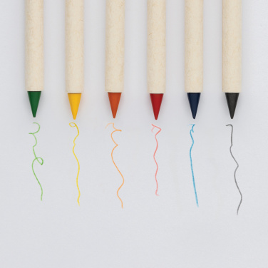 Logotrade profilprodukter bild: Micki GRS infinity 6 st färgpennset