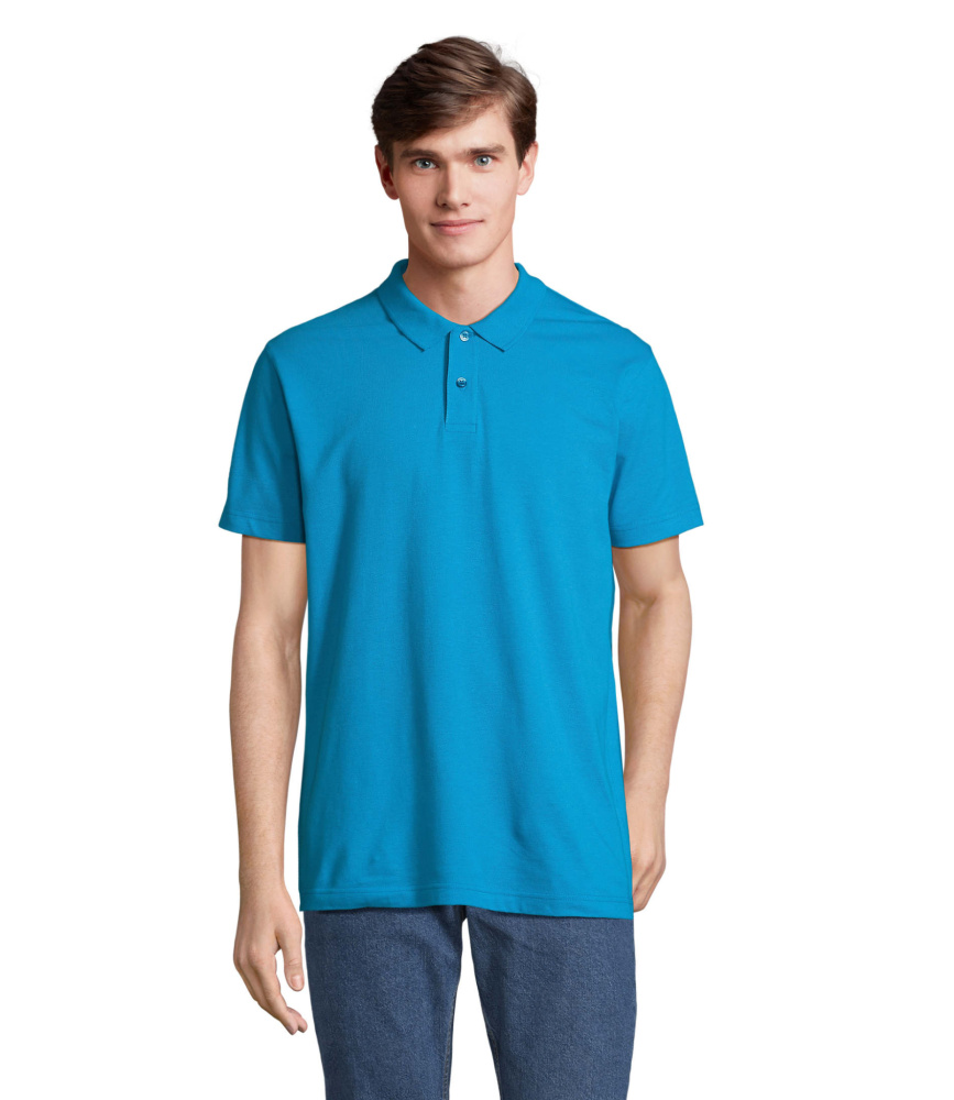 Logotrade profilprodukter bild: PULSE UNISEX PIQUE