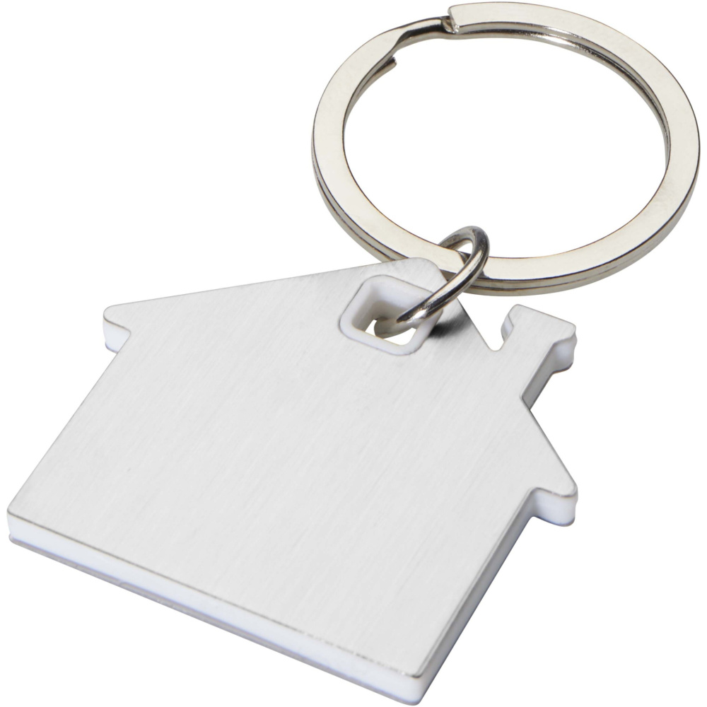 Logotrade profilprodukter bild: Nook husformad nyckelring