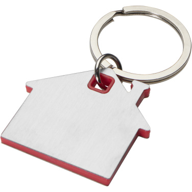 Logotrade presentreklam bild: Nook husformad nyckelring