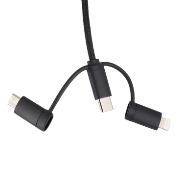 Logotrade reklamprodukter bild: Kabel 4-i-1 med upplyst logotyp - LH-ZM02