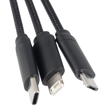 Logotrade presentreklam bild: Stor kabel 4-i-1 med upplyst logotyp - i5w