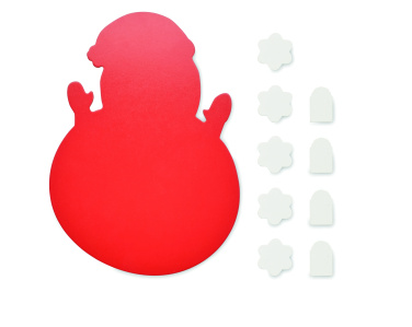 Logotrade reklamprodukter bild: Jul tic tac toe i trä