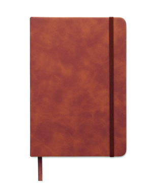 Logotrade profilprodukter bild: A5 smokey PU anteckningsbok