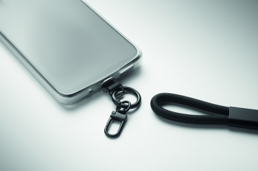 Logotrade reklamprodukter bild: Handledsrem - laddkabel 60W