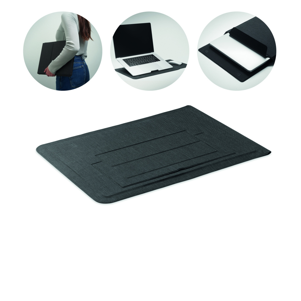 Logotrade reklamprodukter bild: 16 tums laptopfodral i filt