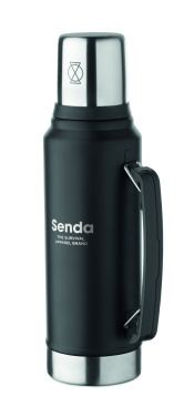 Logotrade presentreklam bild: Dubbelväggig flaska 1L