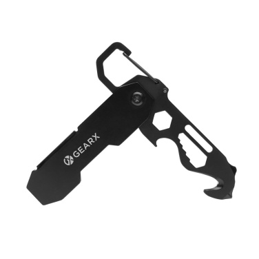 Logotrade profilreklam bild: Gear X hopfällbart EDC-verktyg med karbinhake