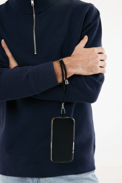 Logotrade profilprodukter bild: CarryLoop RCS  PET-justerbar telefonrem för mobiltelefon