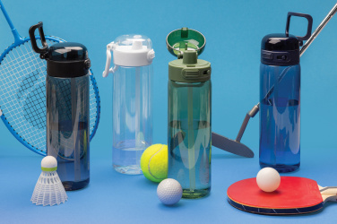 Logotrade reklamprodukter bild: SipnLock RCS RPET Läckagesäker sportvattenflaska 800ML