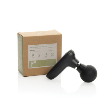 Logotrade profilprodukter bild: Revix RCS massagepistol av återvunnen plast