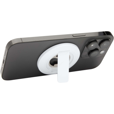 Logotrade reklamprodukter bild: Ain magnetiskt telefonställ av återvunnen plast med flasköppnare 