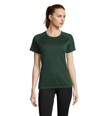Logotrade profilprodukter bild: SPORTY DAM T-SHIRT  140g