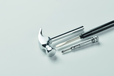 Logotrade presentreklam bild: Hammare/skruvmejsel