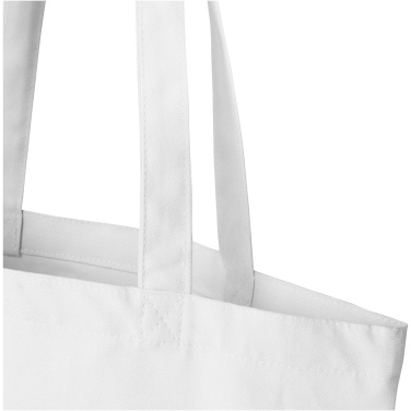 Logotrade presentreklam bild: Odisha 180 g/m² tygväska av ekologiskt OCS-material med bred botten, 11 l